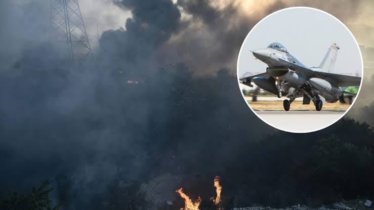 Yunan F-16 deposu patladı